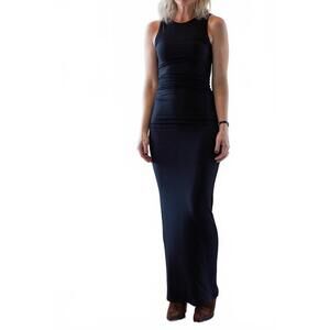 chinese dress ladies Eterne - Long Sleeve Crewneck Maxi Dress